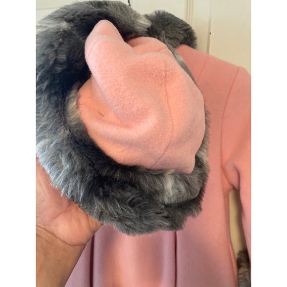 Trilogi Collection Pink Trim Coat with Matching Hat & Muff Set - Picture 7 of 16